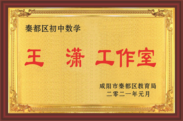 王潇名师工作室