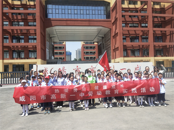 热爱劳动 健康成长&mdash;&mdash;咸阳市高新一中开展劳动教育实践活动