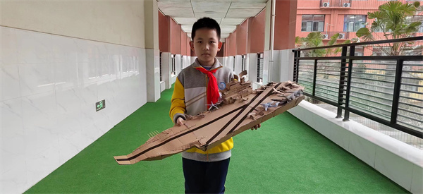 创新思维从动手实践开始&mdash;&mdash;咸阳市高新一中学生造&ldquo;船&rdquo;记