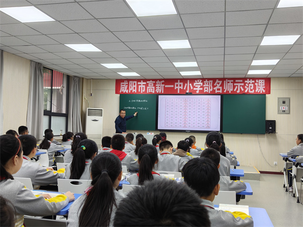 名师示范引领 提质深耕课堂&mdash;&mdash;咸阳市高新一中小学部举办名师示范课研讨活动